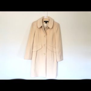 Cream Anne Klein Coat